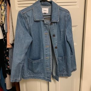 L old navy Oversized jean jacket